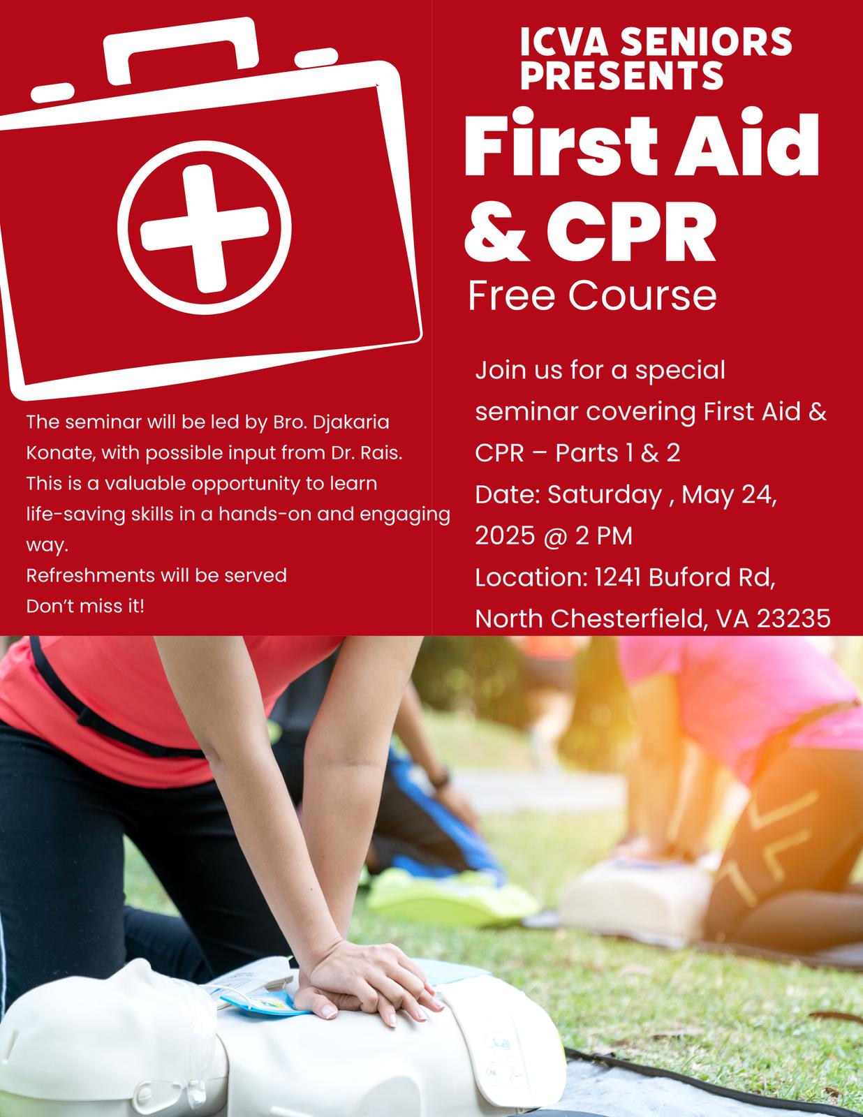 First Aid & CPR – Free Course